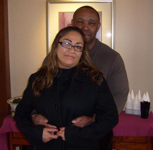 black woman white man